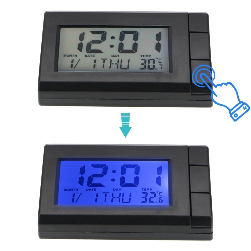 Car Automobile Digital Clock Mini Auto Watch