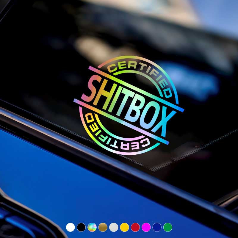 13x12cm Creative Vinyl Automobile Sticker