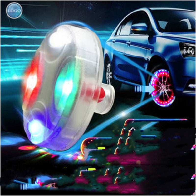 Automobile Motorcycle Electric Vehicle  Luminous Tire Light