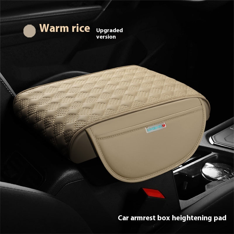 Automobile Armrest Box Cover Heightening Insole